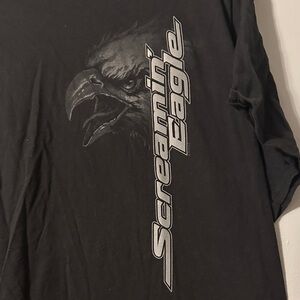 Harley-Davidson Black Screamin' Eagle Men's Tee